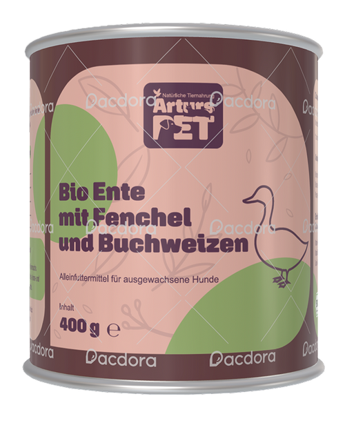 Bio Ente mit Fenchel und Buchweizen