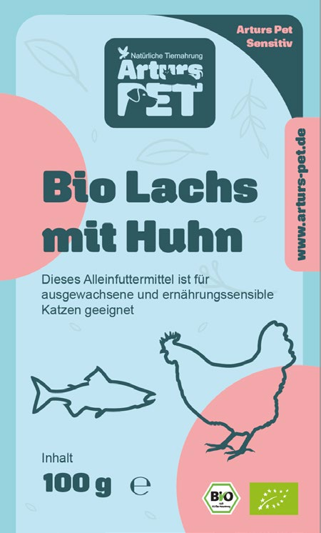 Bio Lachs mit Huhn